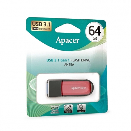 [Apacer] 隨身碟USB3.1-AH25A 64G