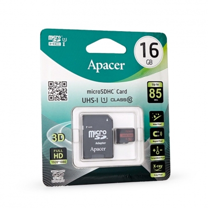 [Apacer] R85 記憶卡-U1附轉卡( 16GB )