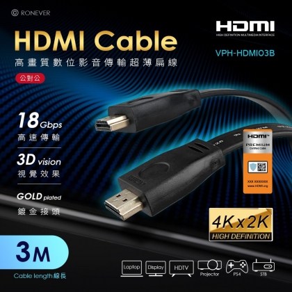 HDMI超薄扁線3米