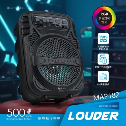 LOUDER無線藍牙喇叭